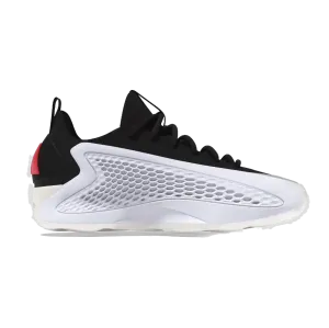 Adidas Chaussures Basses Anthony Edwards 1 pour Homme - Blanc / Noir de Base / Rouge Lucide