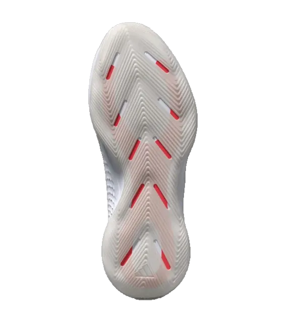 Adidas Chaussures Basses Anthony Edwards 1 pour Homme - Blanc / Noir de Base / Rouge Lucide