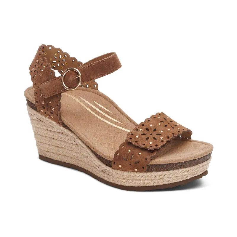 AETREX SYDNEY DÉCOUPE SCOTCH - MARRON