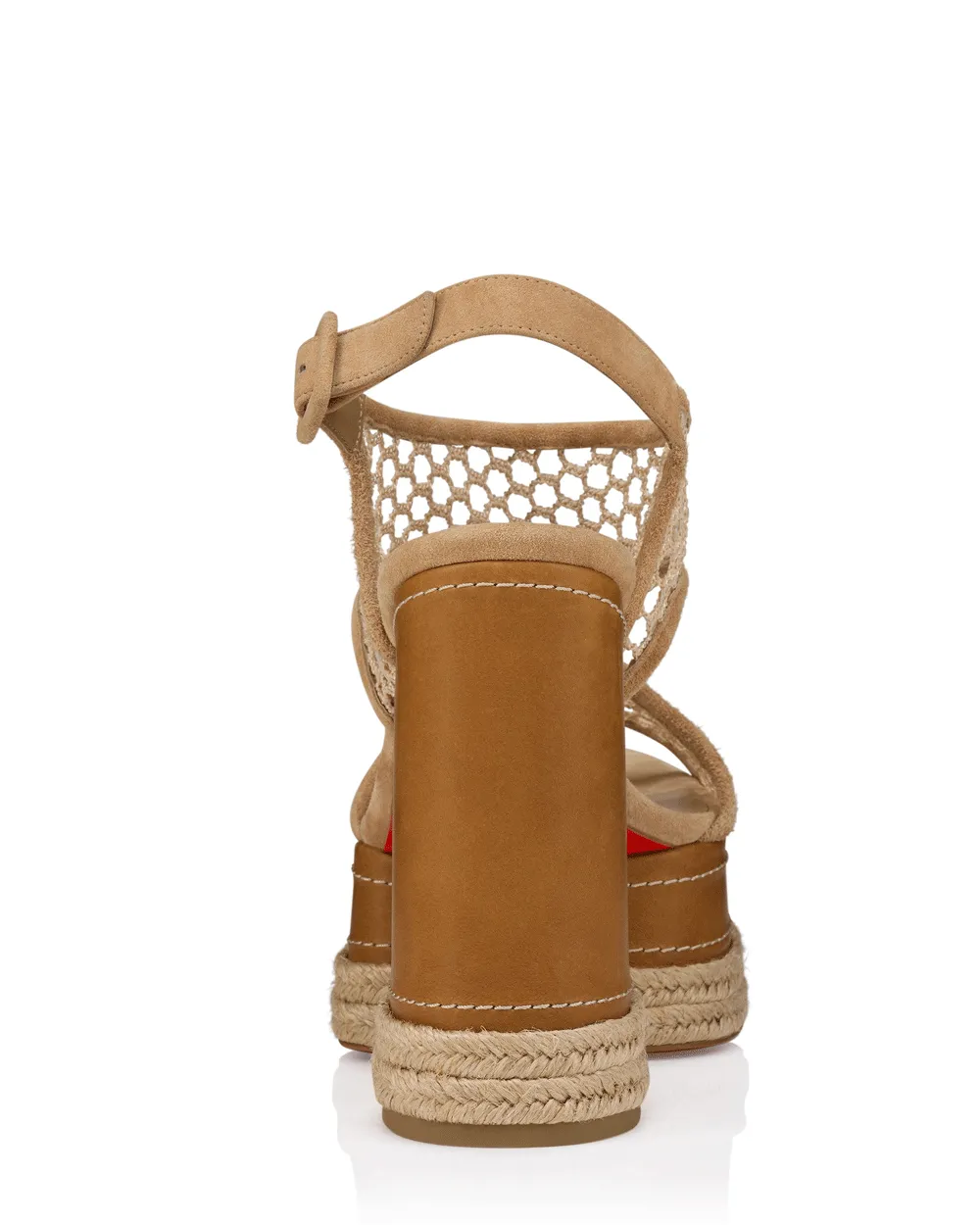 Sandale Espadrille Almeja Platform en Terre