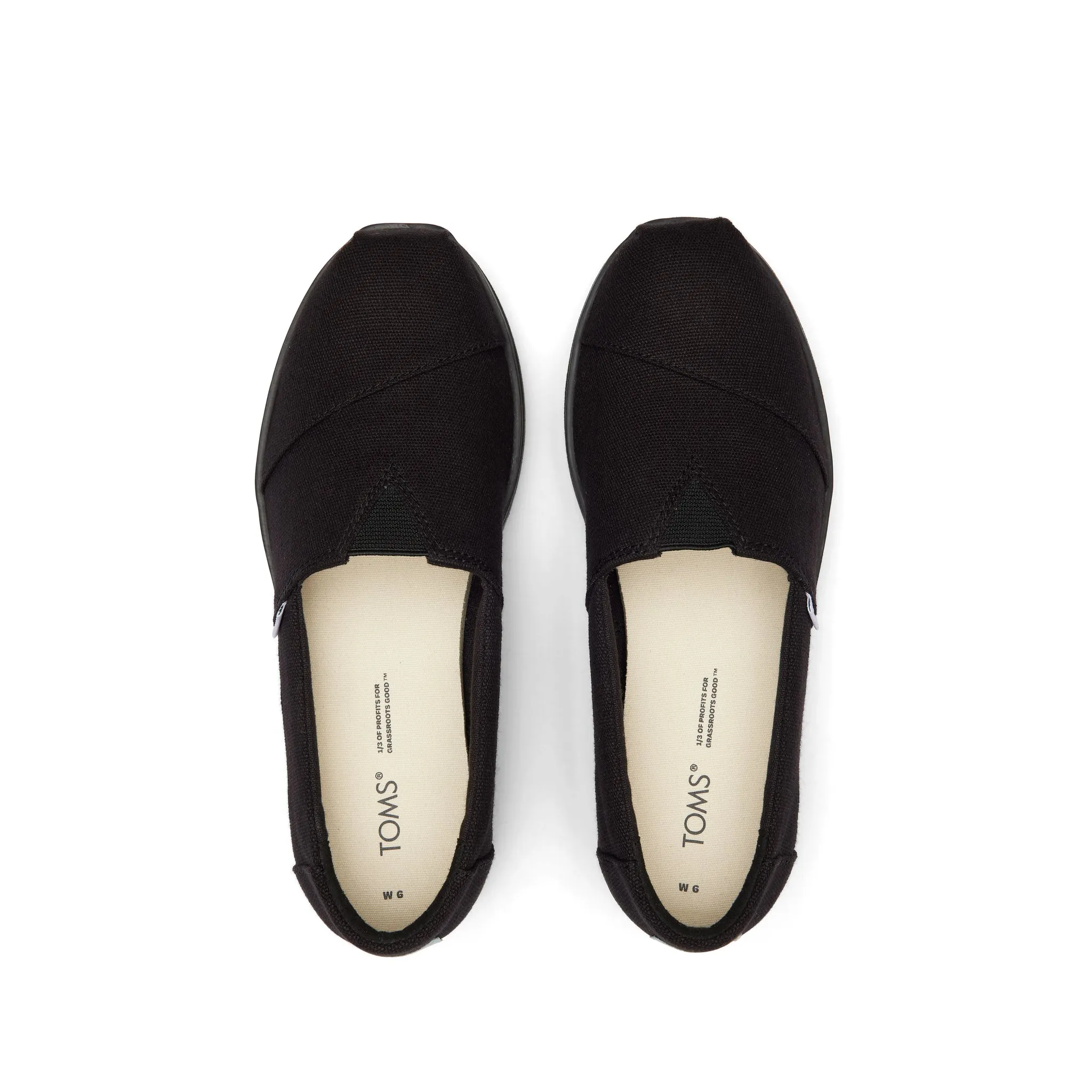 Alpargata Noir Modèle Midform Espadrille