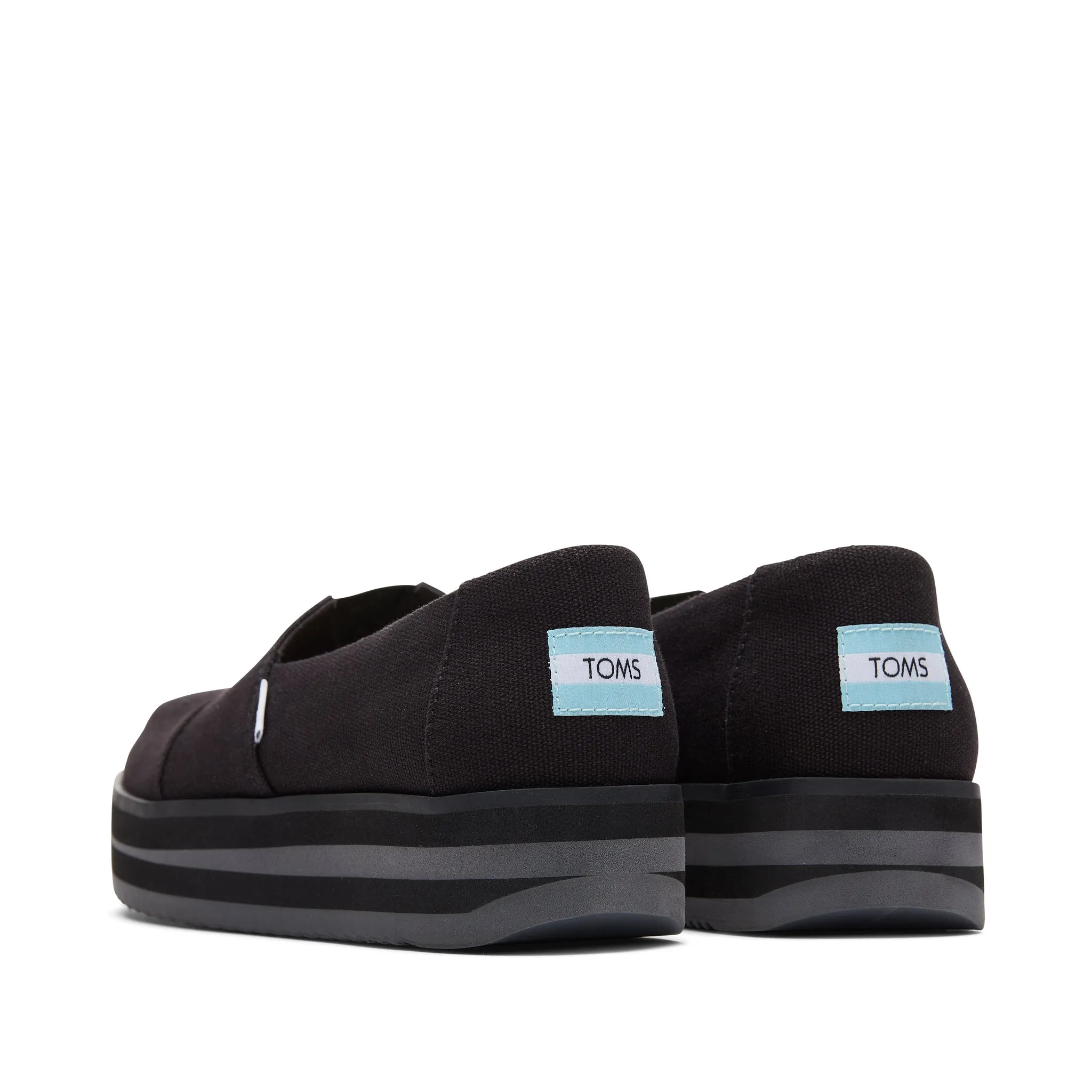 Alpargata Noir Modèle Midform Espadrille