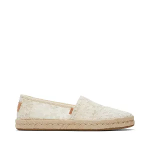 Alpargata Rope 2.0 Dentelle Florale Naturelle Espadrille