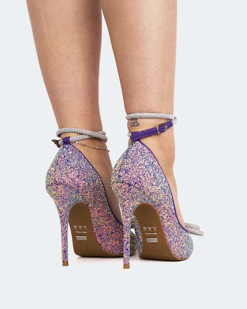 Amara Multi Paillettes Roses