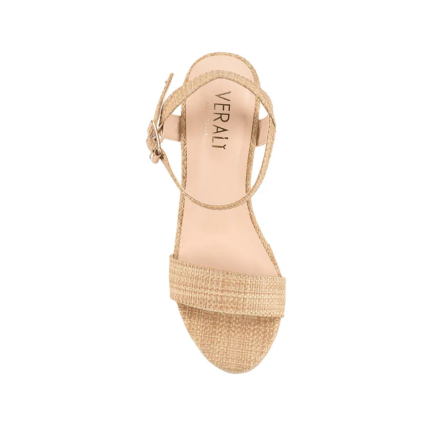 Amaya Rope Wedges - Raffia Naturel