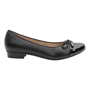 Ara Femmes Belinda Cuir/Pointe Vernie Noir