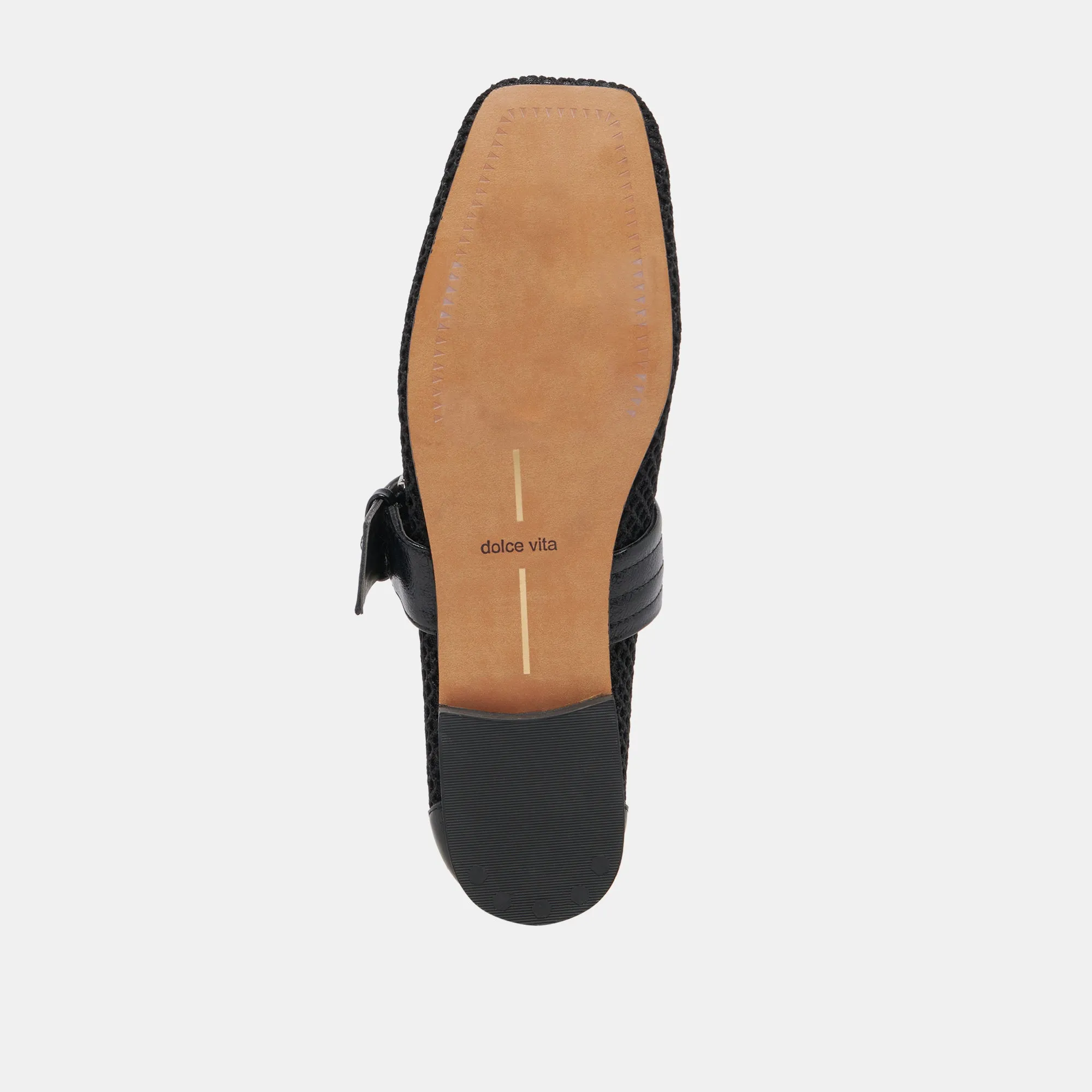 ARORA BALLET FLATS ONYX TISSÉ MAILLE