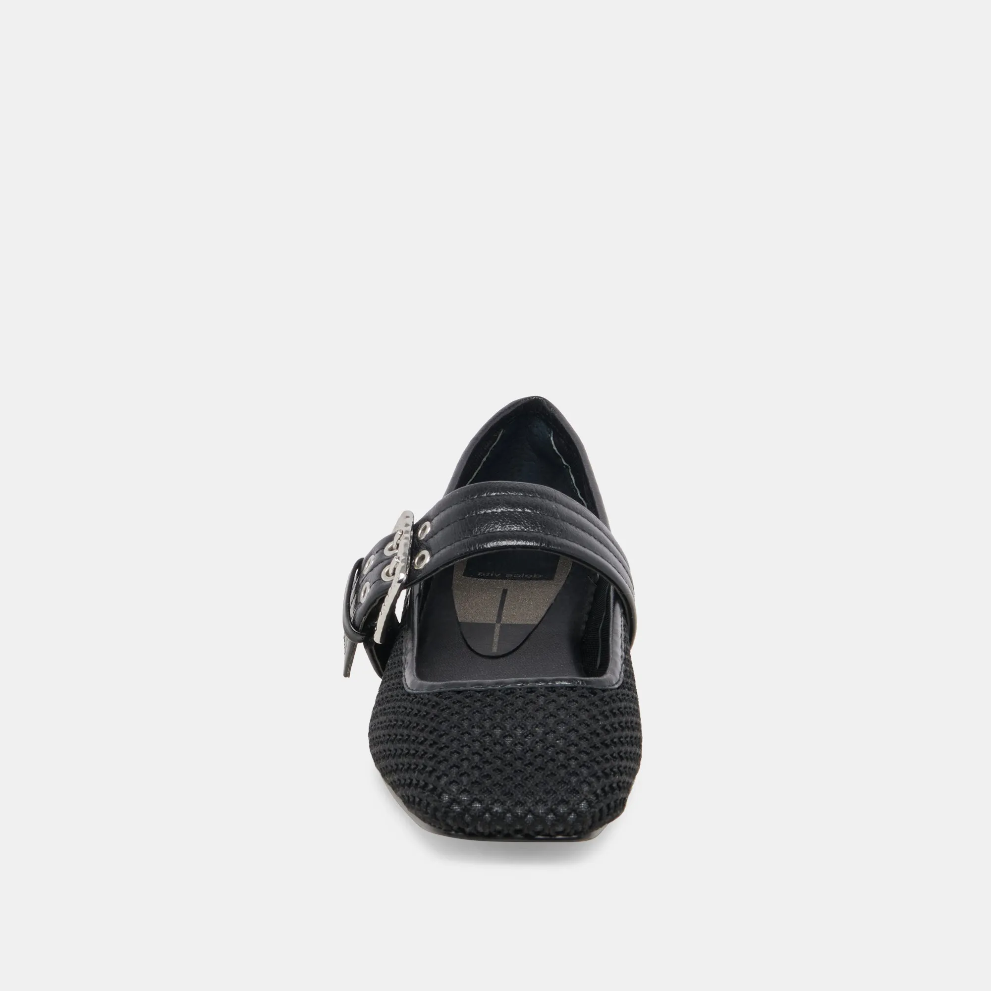 ARORA BALLET FLATS ONYX TISSÉ MAILLE