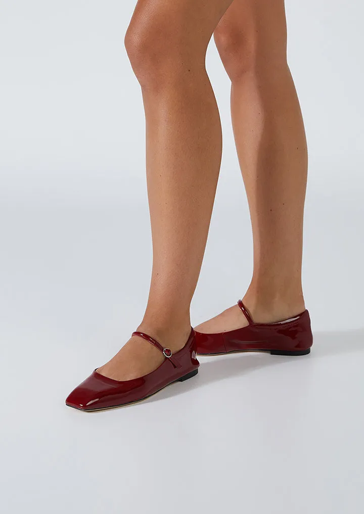 Bambi Bordeaux Vernis