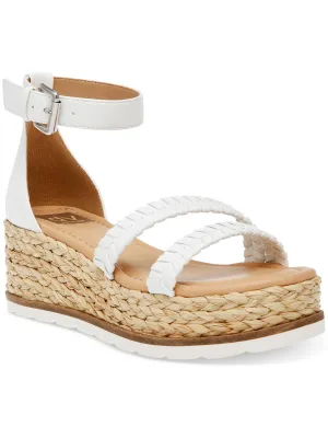 BANNON Escarpins Femme à Bride Cheville Semelle Compensée Espadrille ecco