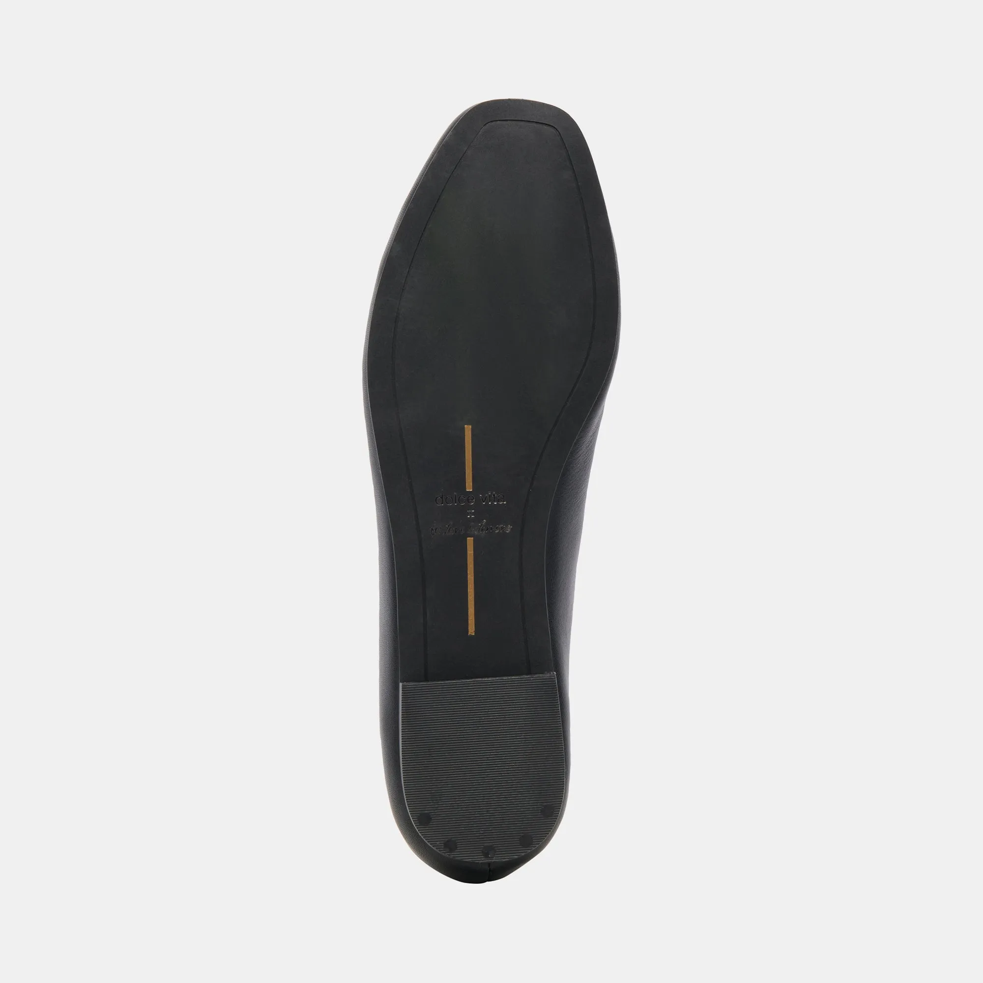 BEATE BALLET FLATS EN CUIR NOIR
