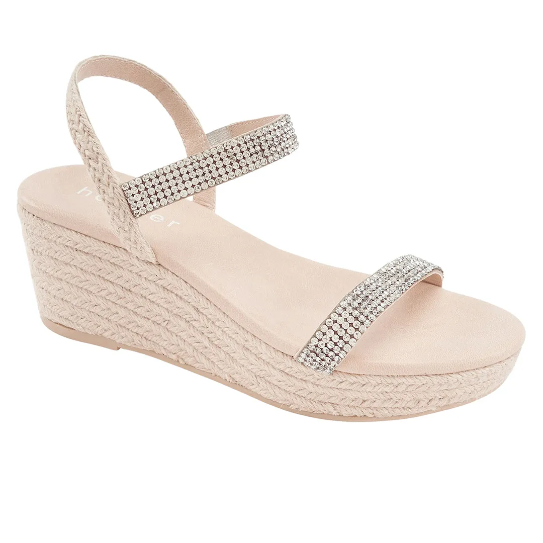 Lot Beauty Espadrille & Geneva Espadrille - Beige / Noir