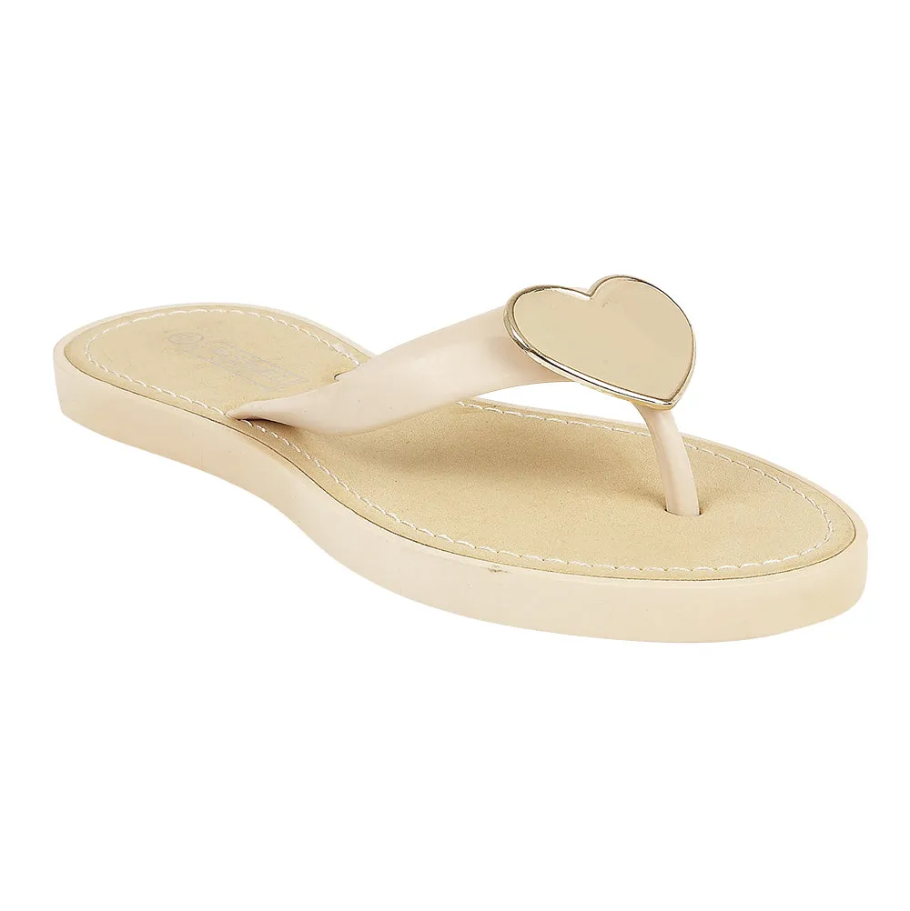 Chaussures plates beige