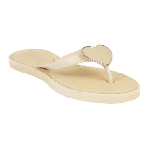 Chaussures plates beige