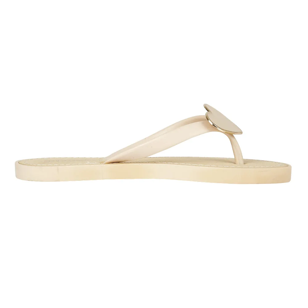 Chaussures plates beige