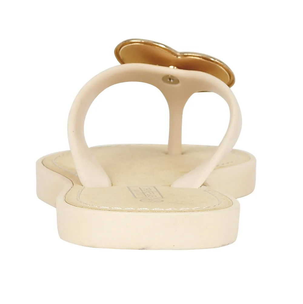 Chaussures plates beige