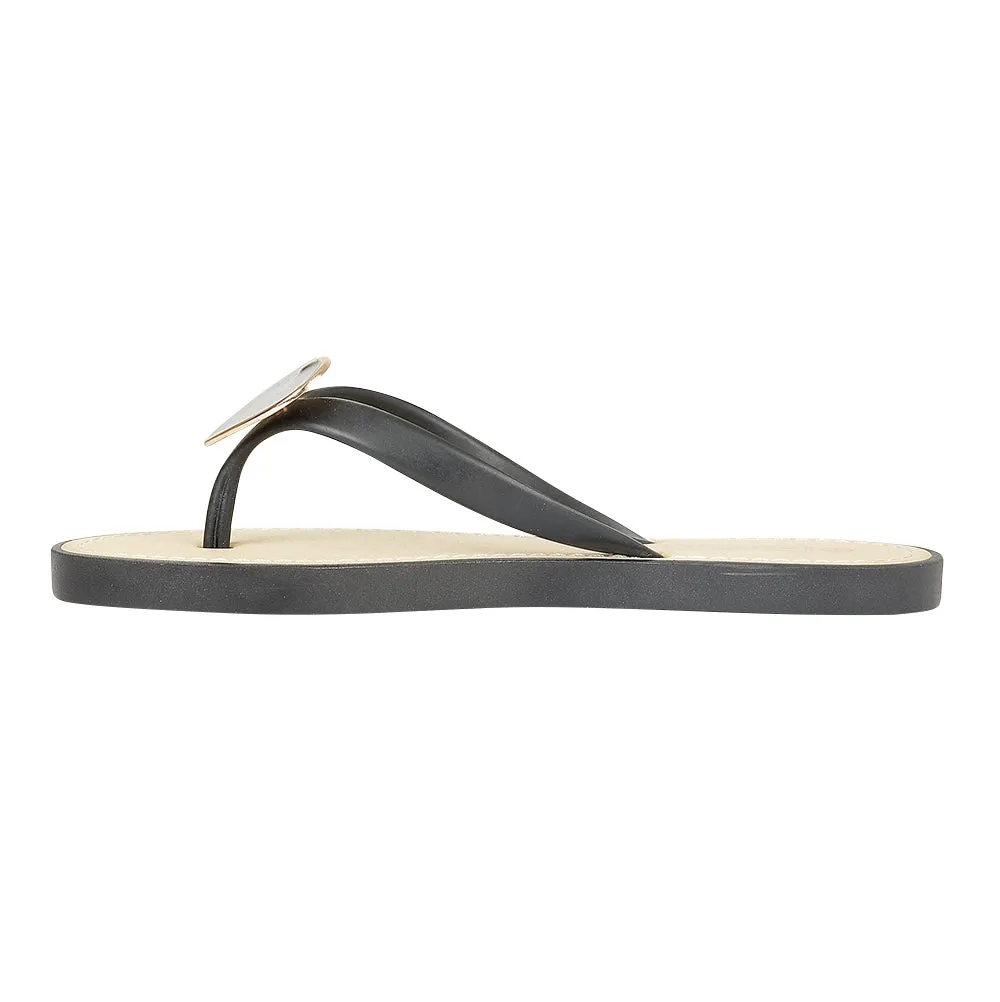 Chaussures plates noires