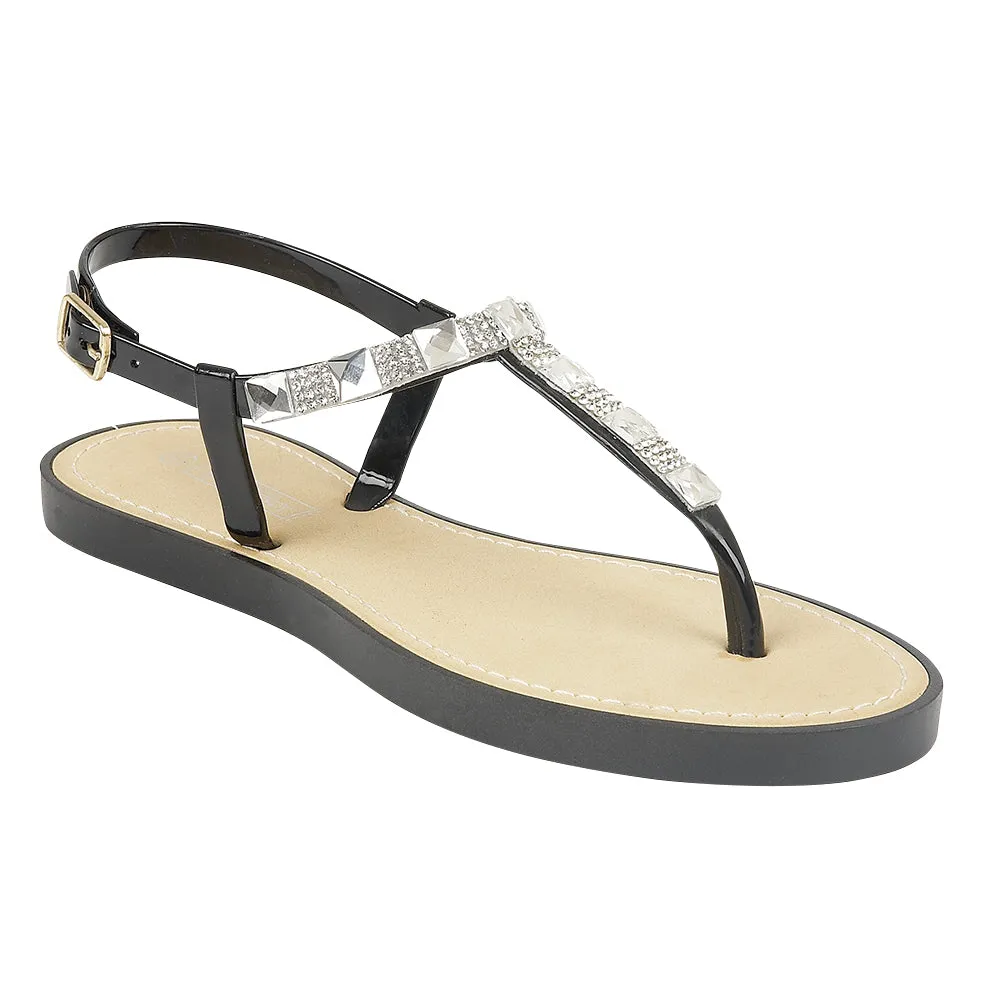 Chaussures plates noires