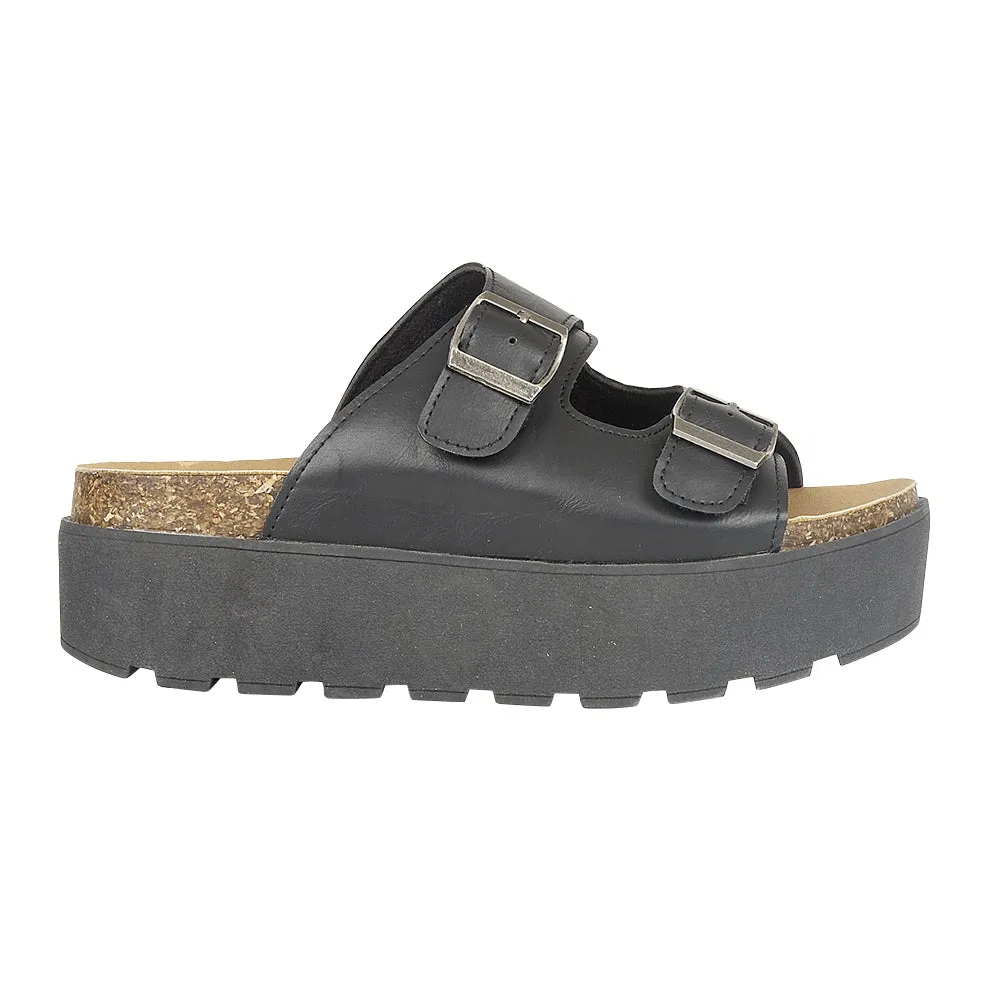 Chaussures plates noires