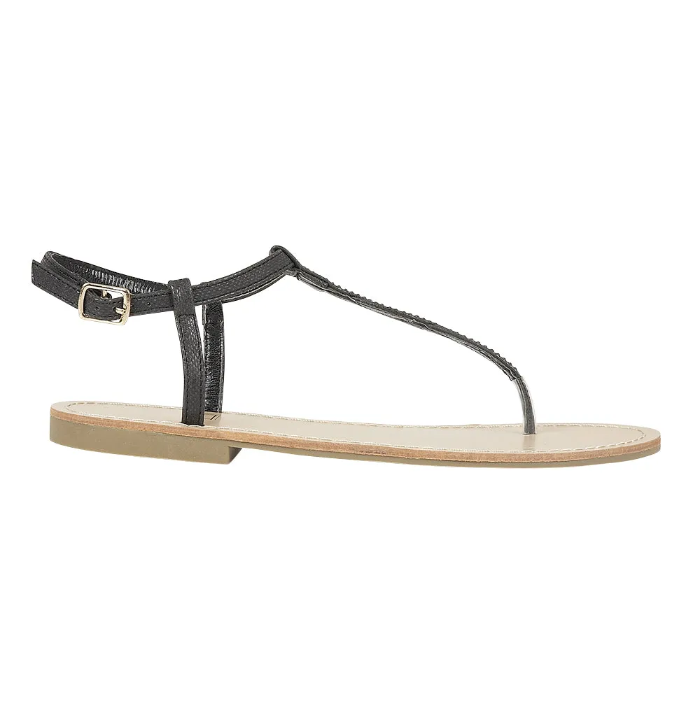 Chaussures plates noires