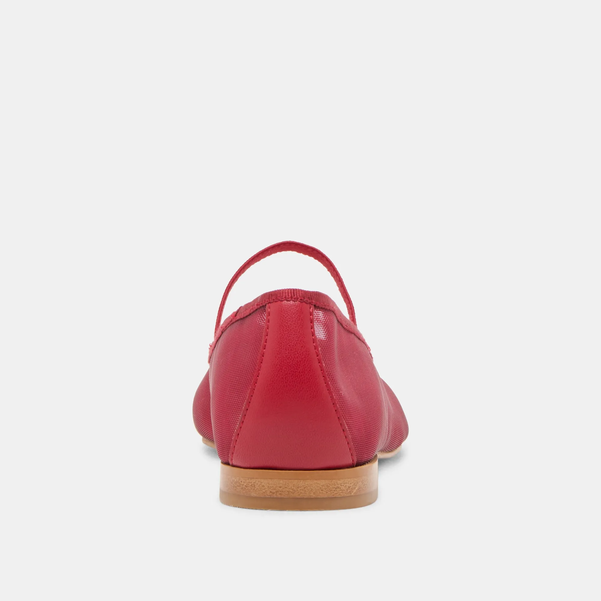 CADEL BALLET FLATS MAILLE CRIMSON
