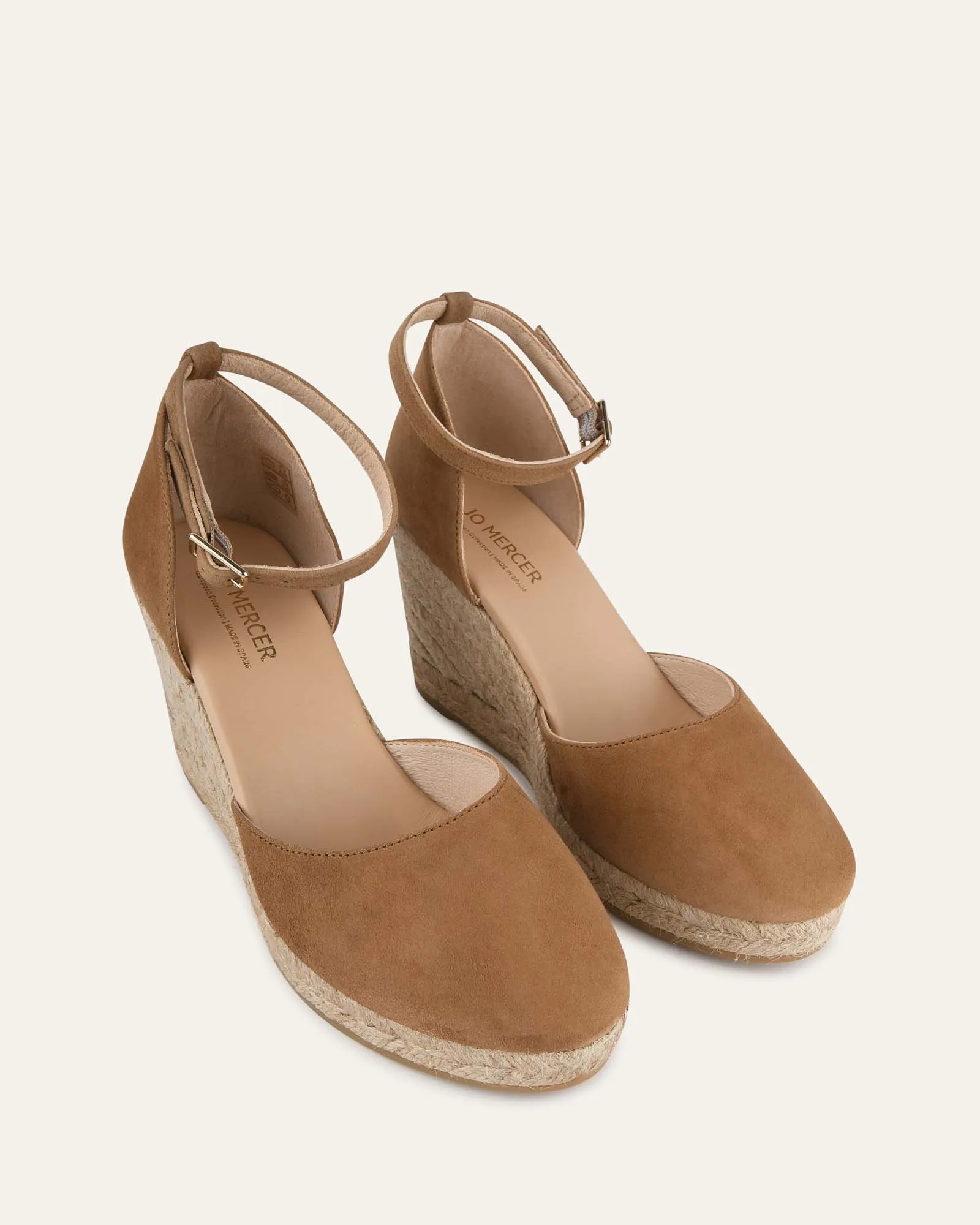 CAIRO ESCARPINS À TALONS HAUTS EN DAIM CAMEL