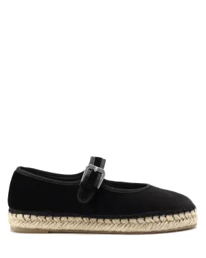 Noir Moulé/Velours Naturel