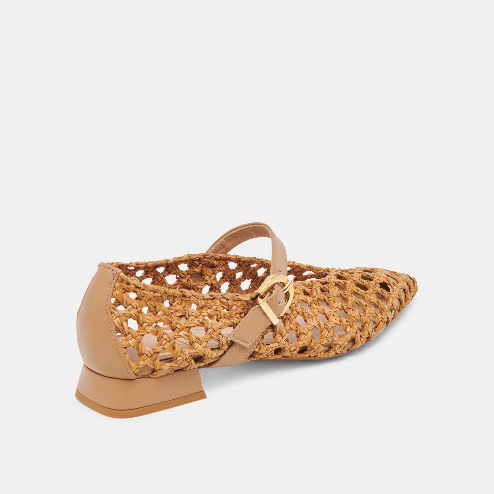 CATY BALLET FLATS NATURAL TISSÉ