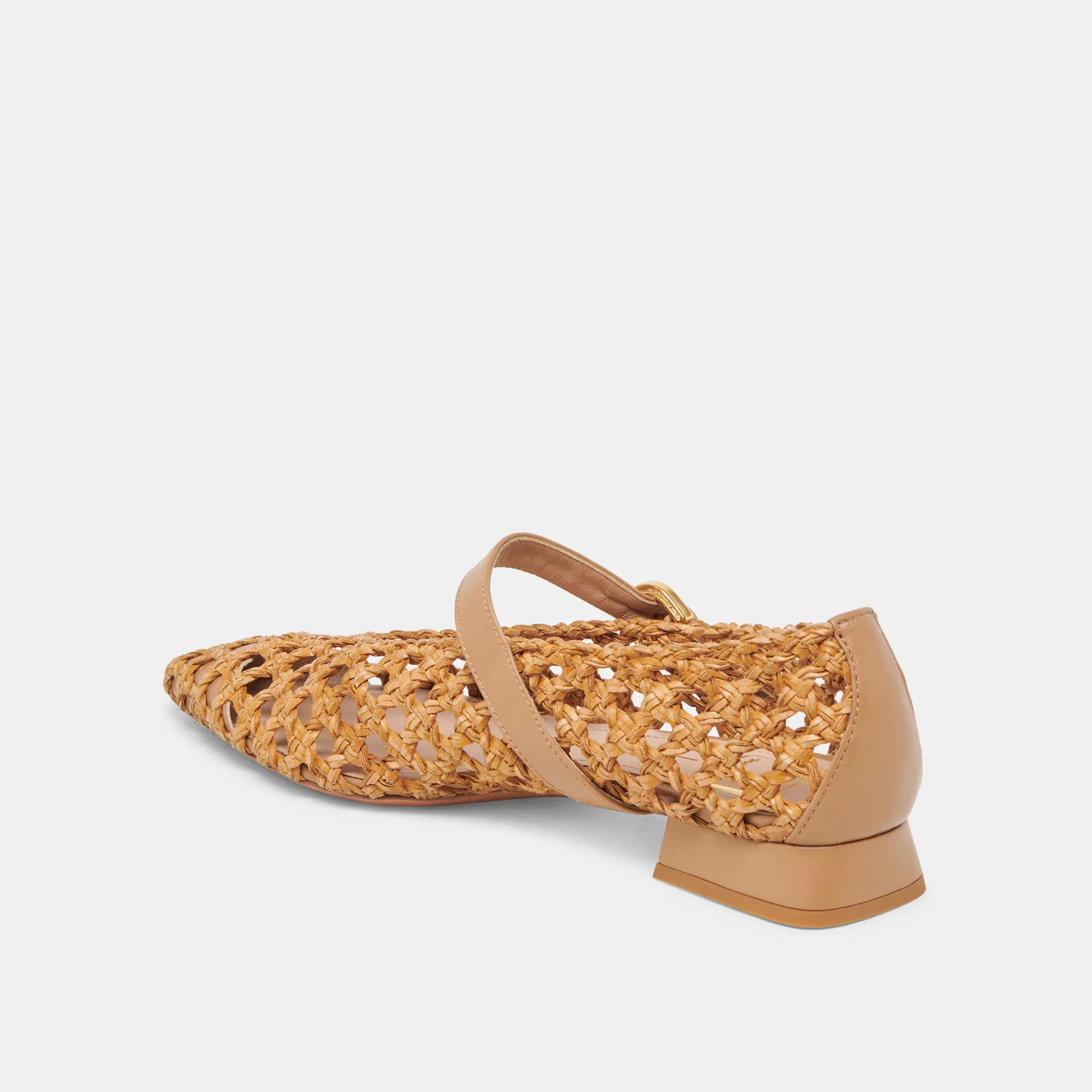 CATY BALLET FLATS NATURAL TISSÉ