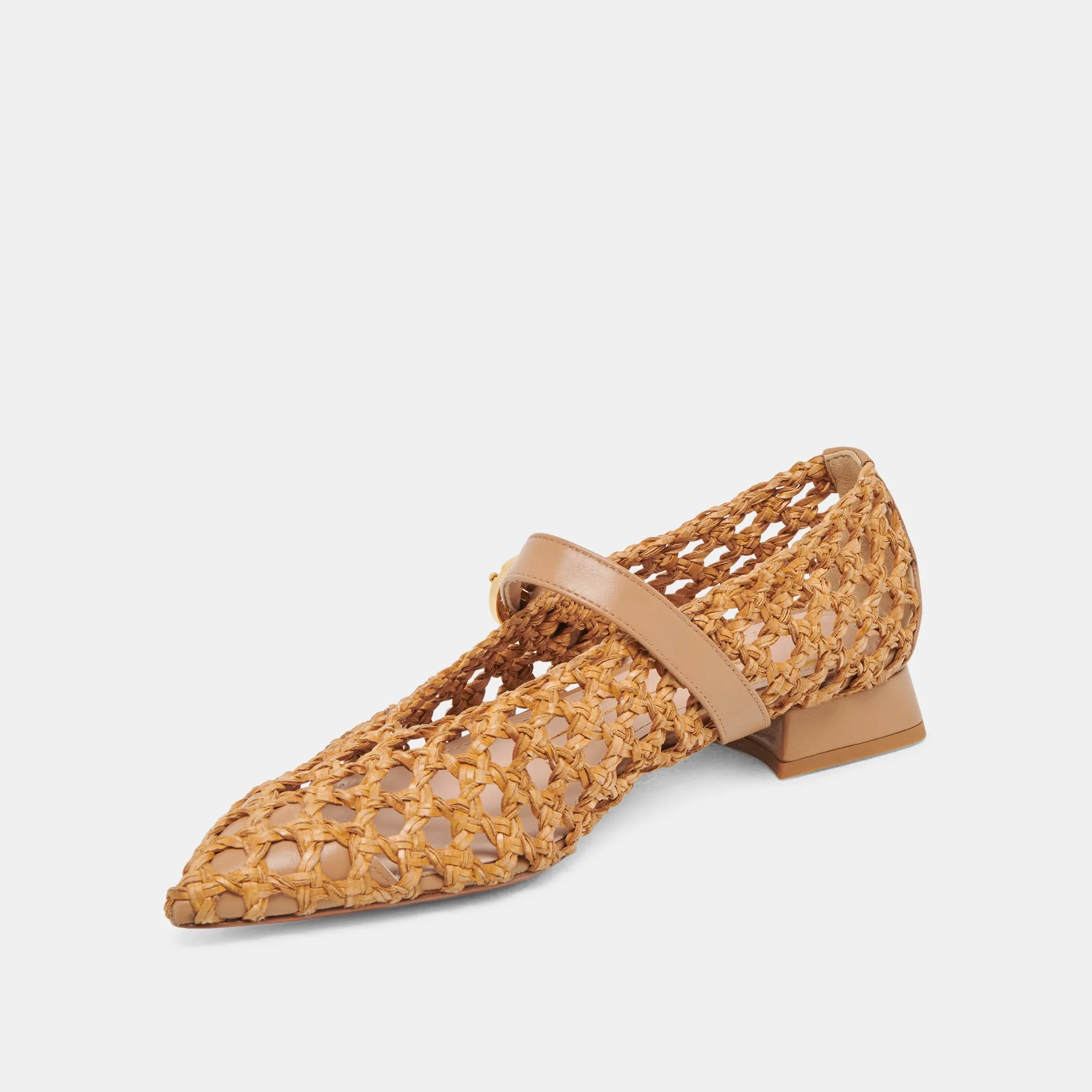 CATY BALLET FLATS NATURAL TISSÉ