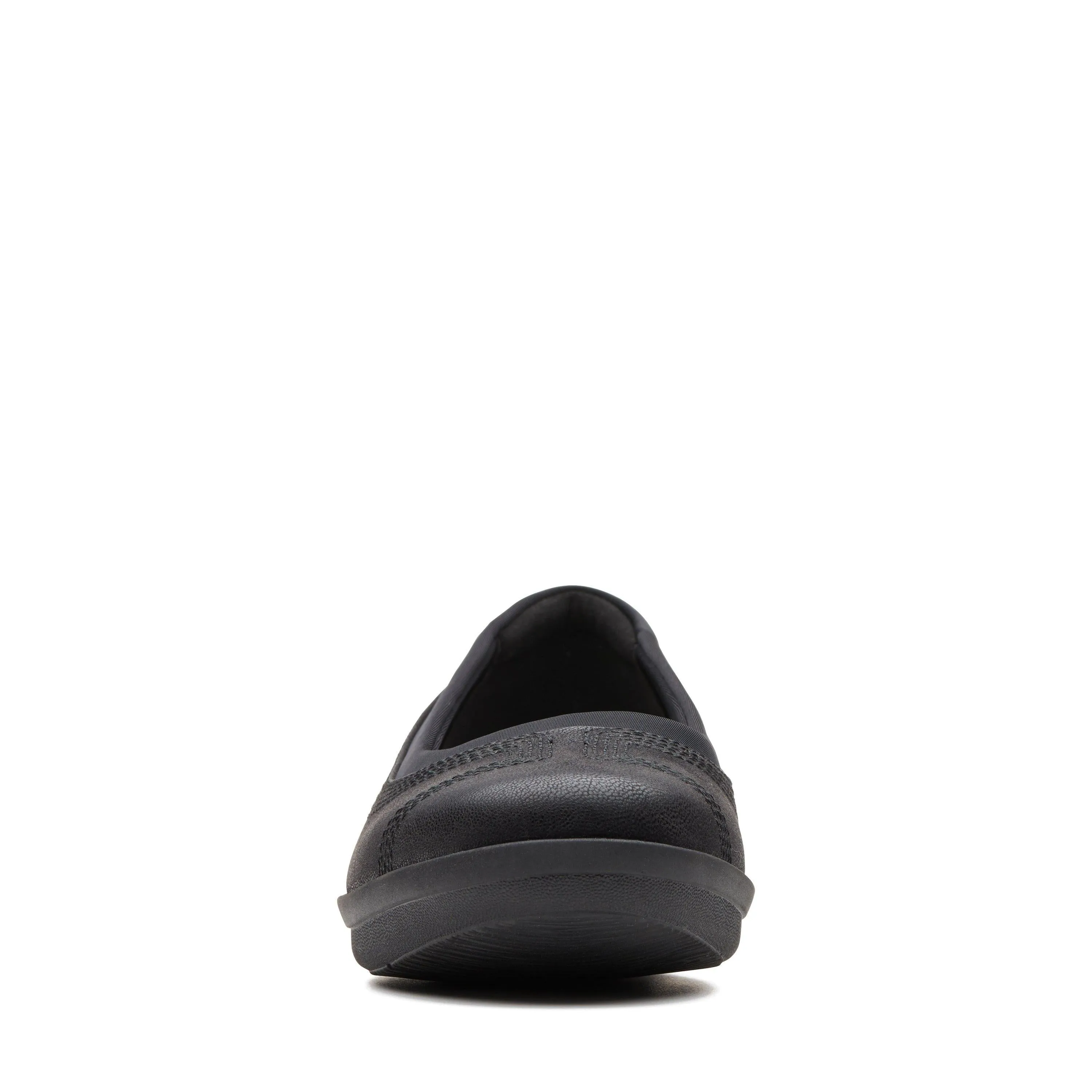 Clarks Ayla Low en Textile Noir