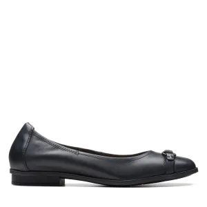 Clarks Lyrical Sky en Cuir Noir
