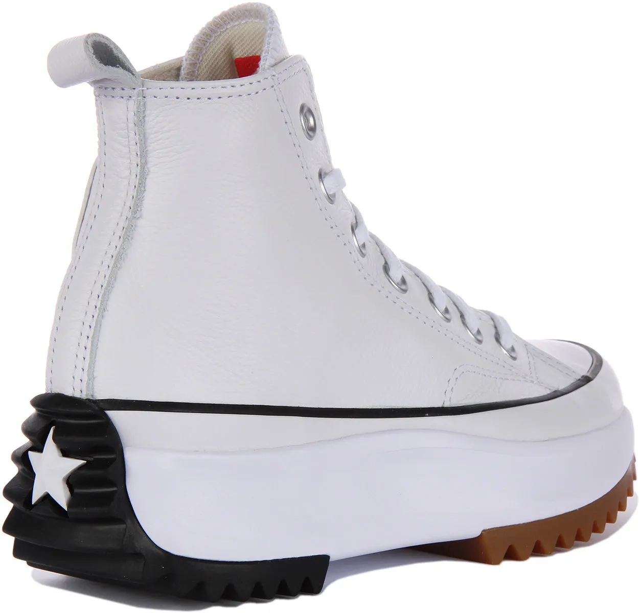 Converse A04293C en cuir blanc avec semelle gomme Converse