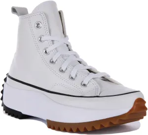 Converse A04293C en cuir blanc avec semelle gomme Converse