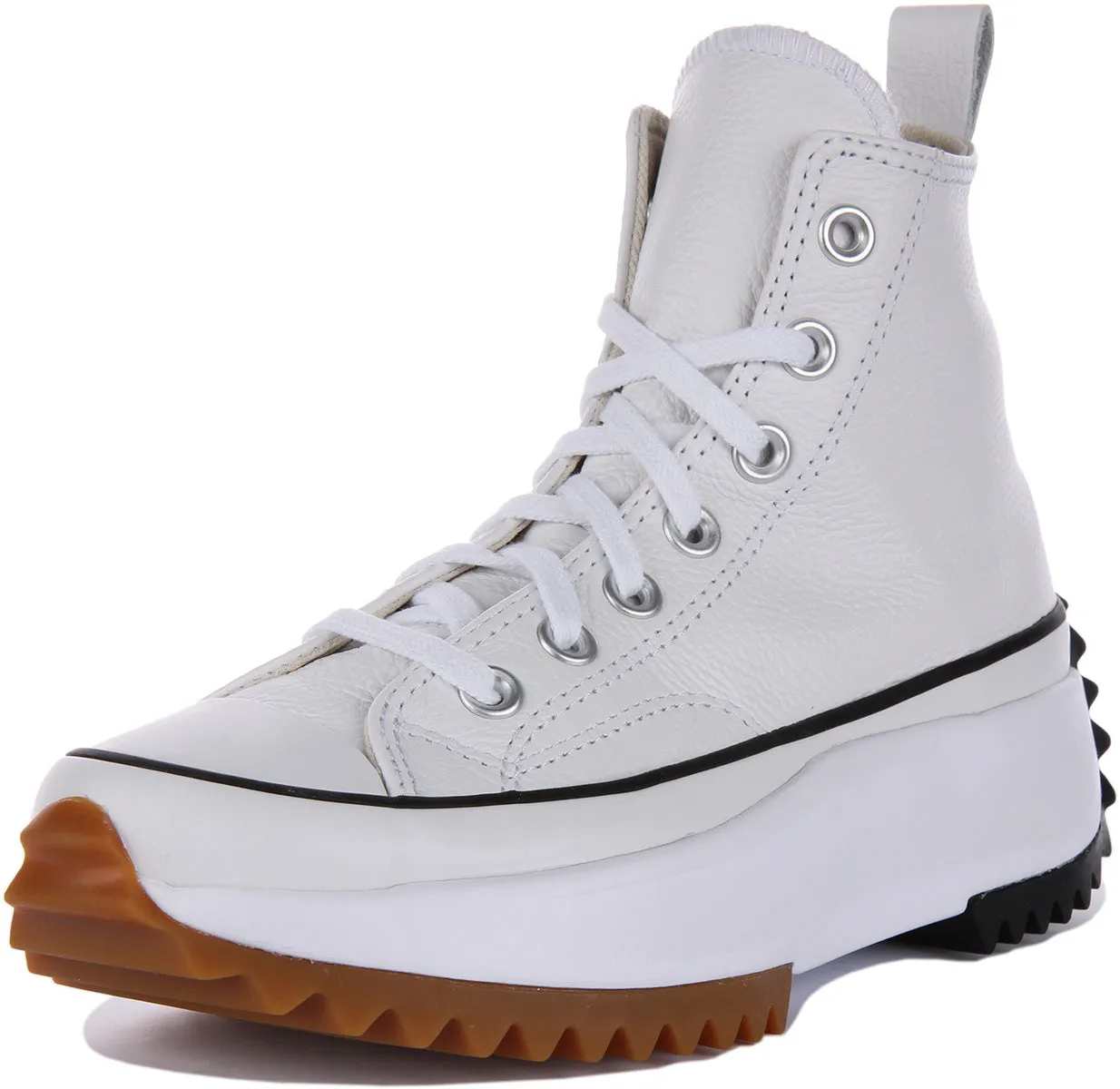 Converse A04293C en cuir blanc avec semelle gomme Converse