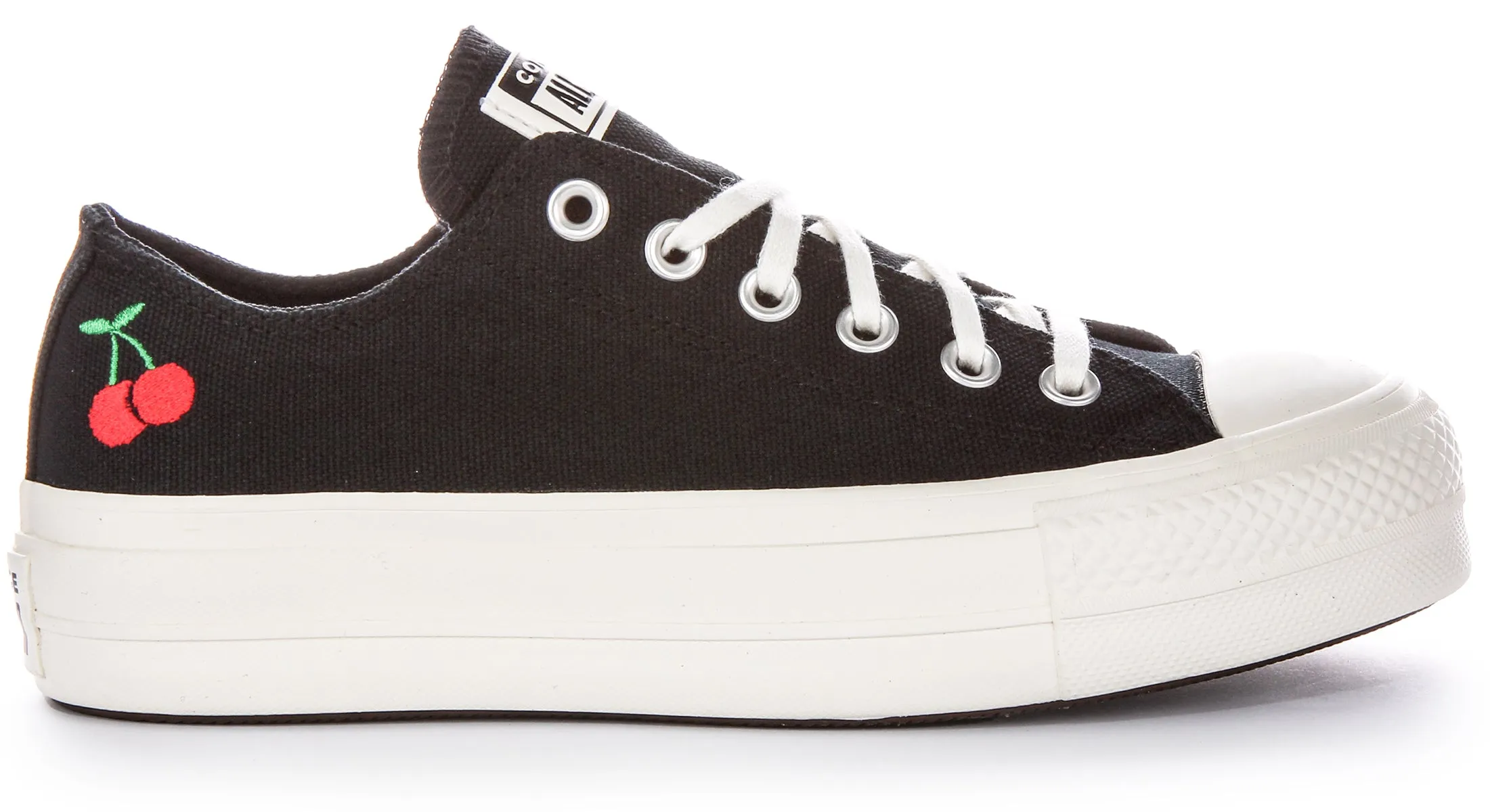 Converse All Star Lift Plateforme A08862C en Chaussures Noires Cerises Converse