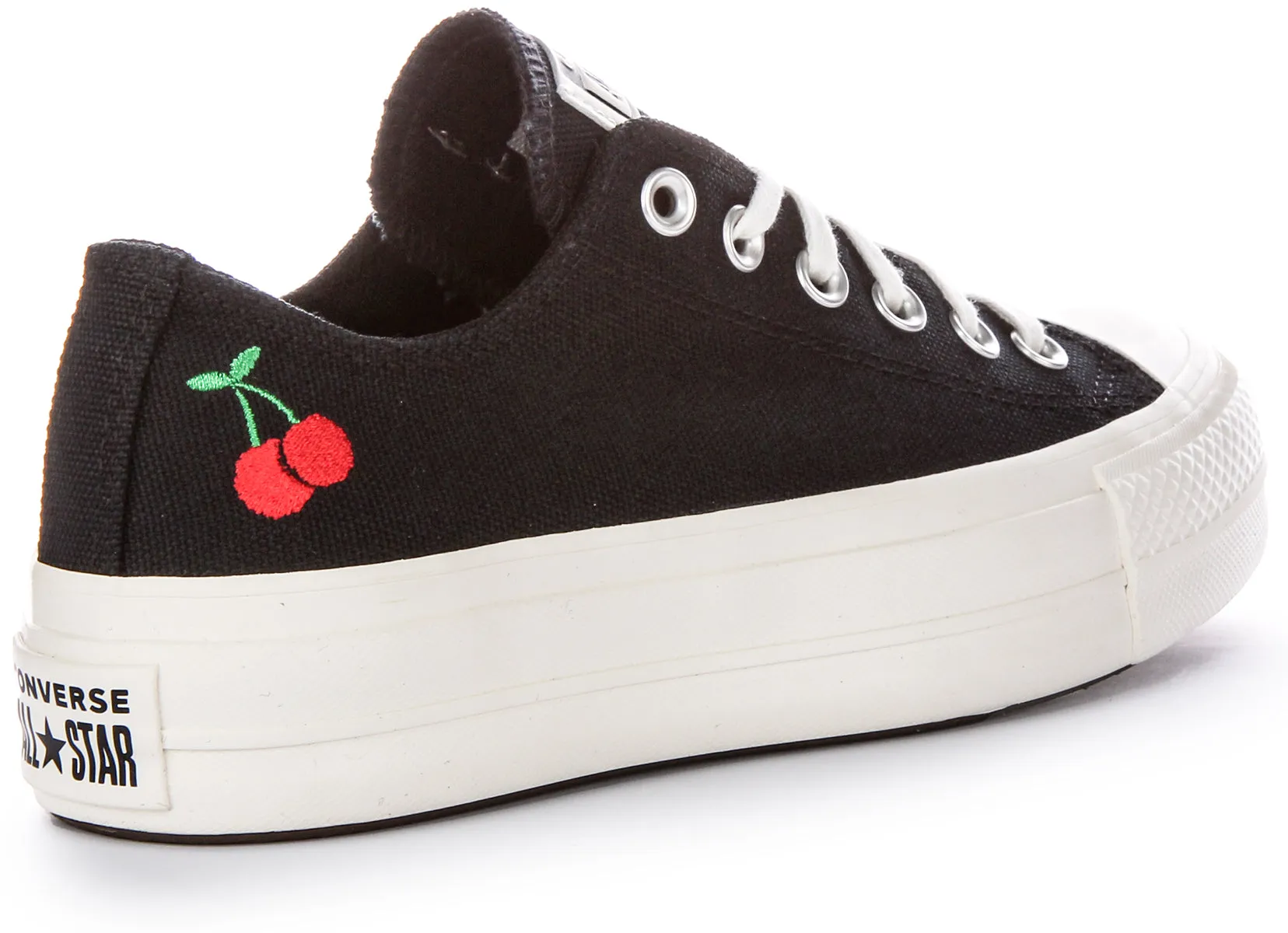 Converse All Star Lift Plateforme A08862C en Chaussures Noires Cerises Converse