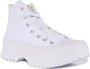Converse All Star Lugged 2.0 A00871C En Blanc Pour Femme Chaussures Converse