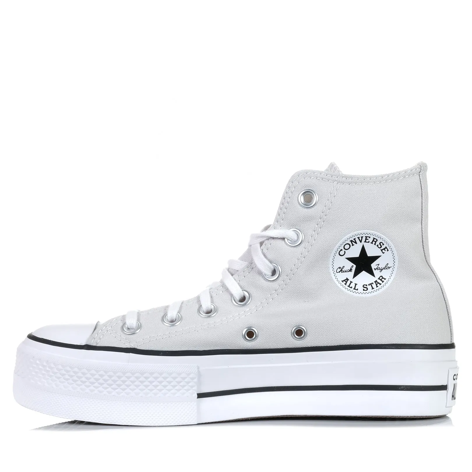 Converse Chuck Taylor All Star Lift High Gris Pâle