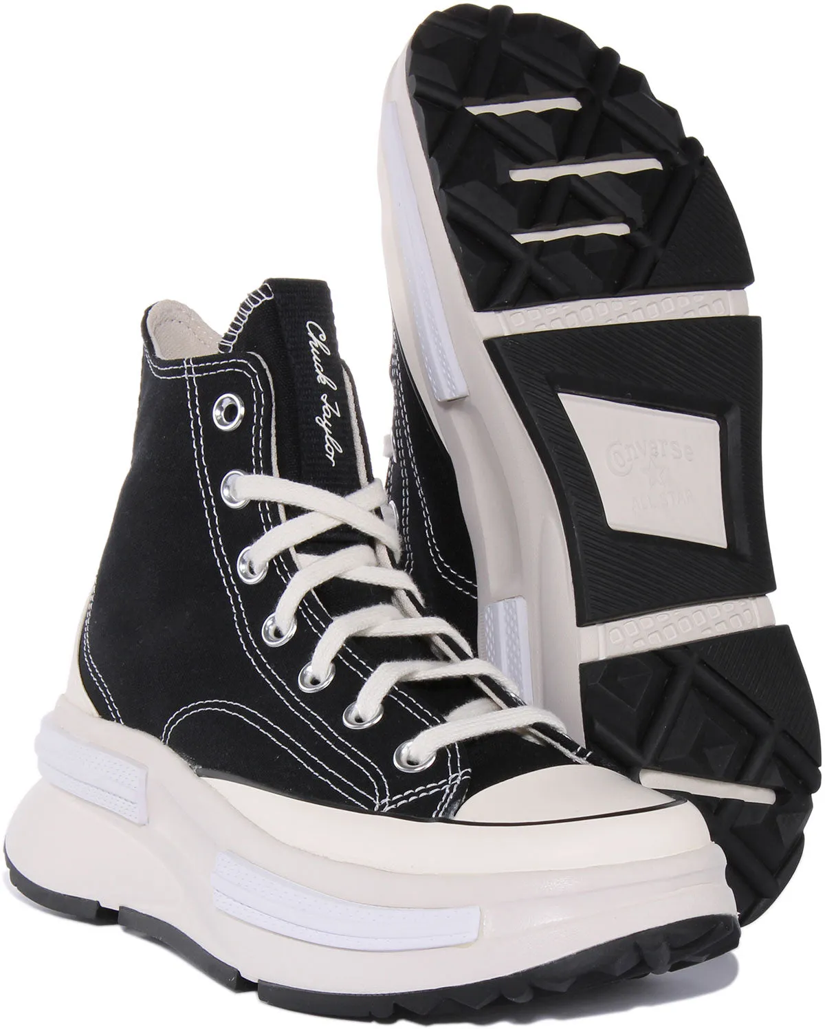 Converse Run Star Legacy CX A00869C en Noir et Blanc Chaussures Converse