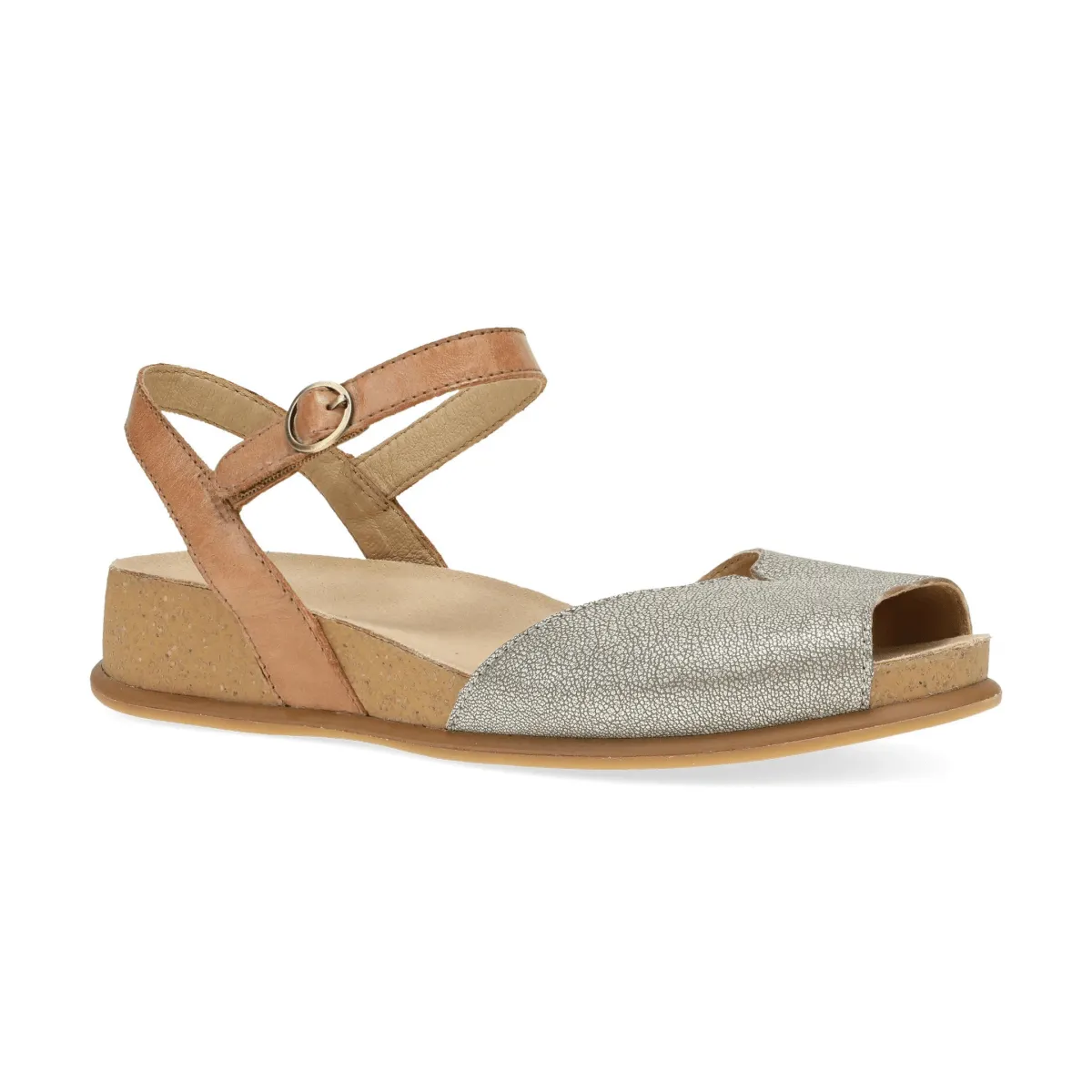 Chaussures Dansko pour Femmes Cass Platino/Cuir Beige
