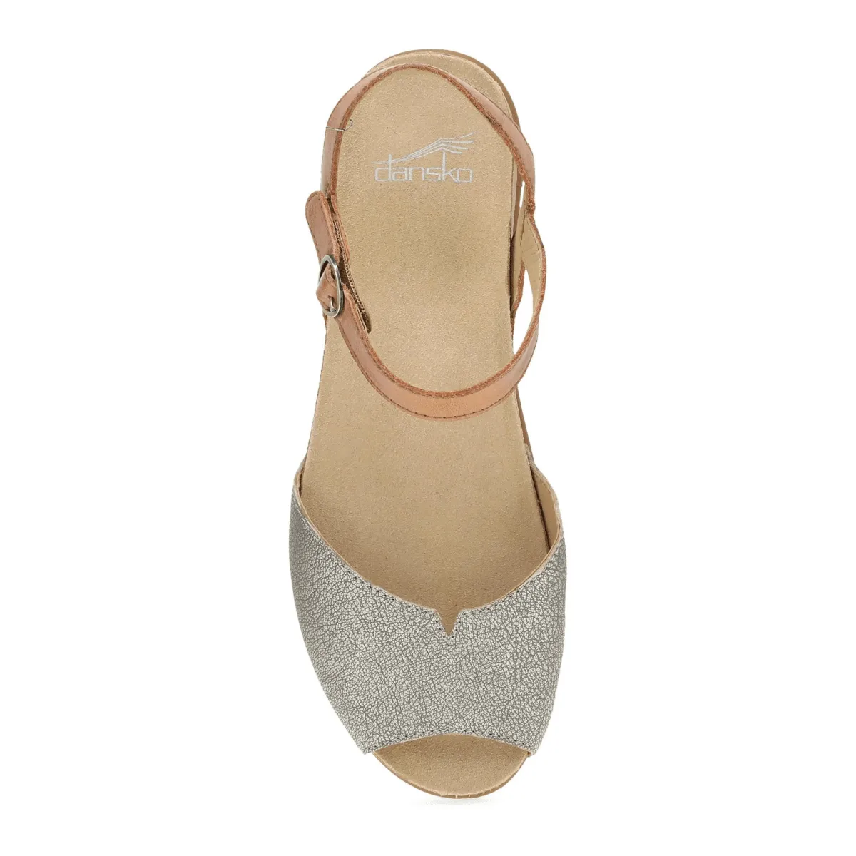 Chaussures Dansko pour Femmes Cass Platino/Cuir Beige