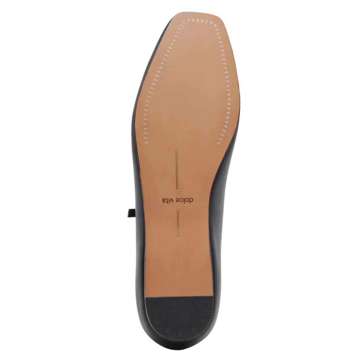 Dolce Vita Ballerines Reyes pour Femme en Cuir Noir