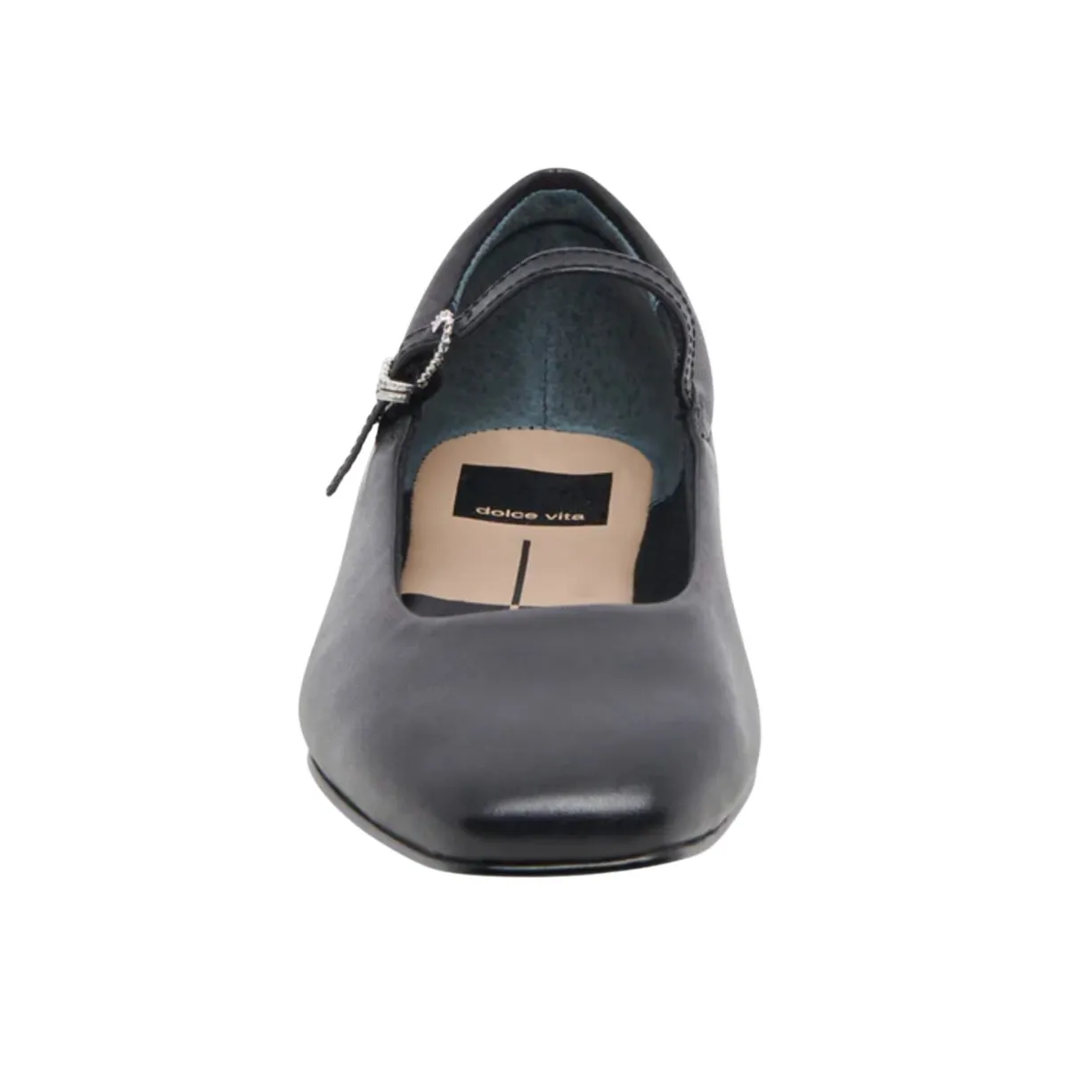 Escarpins ballerine Reyes pour femme Dolce Vita en cuir noir