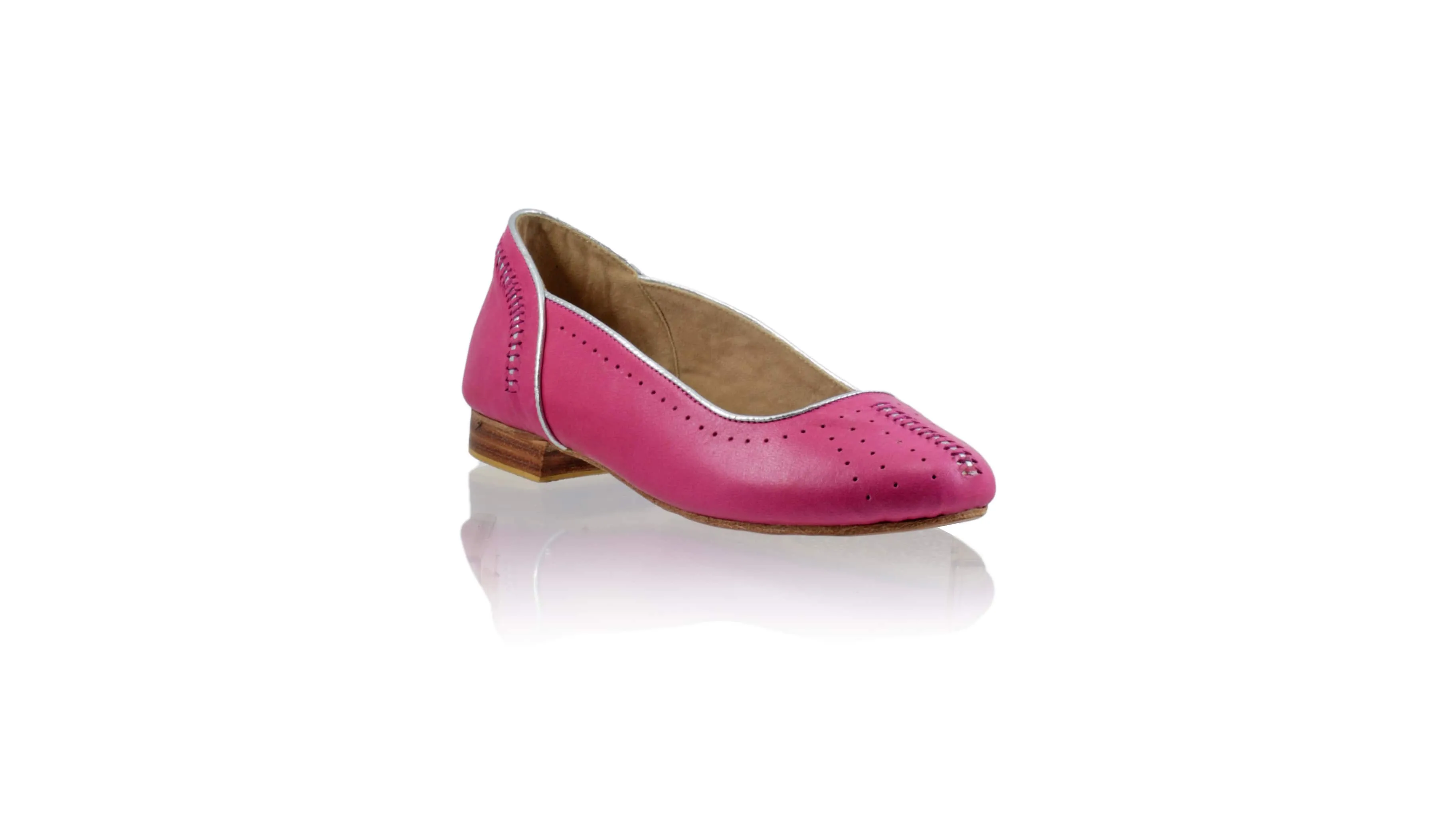 Donna 20mm Ballet - Fuchsia & Argent