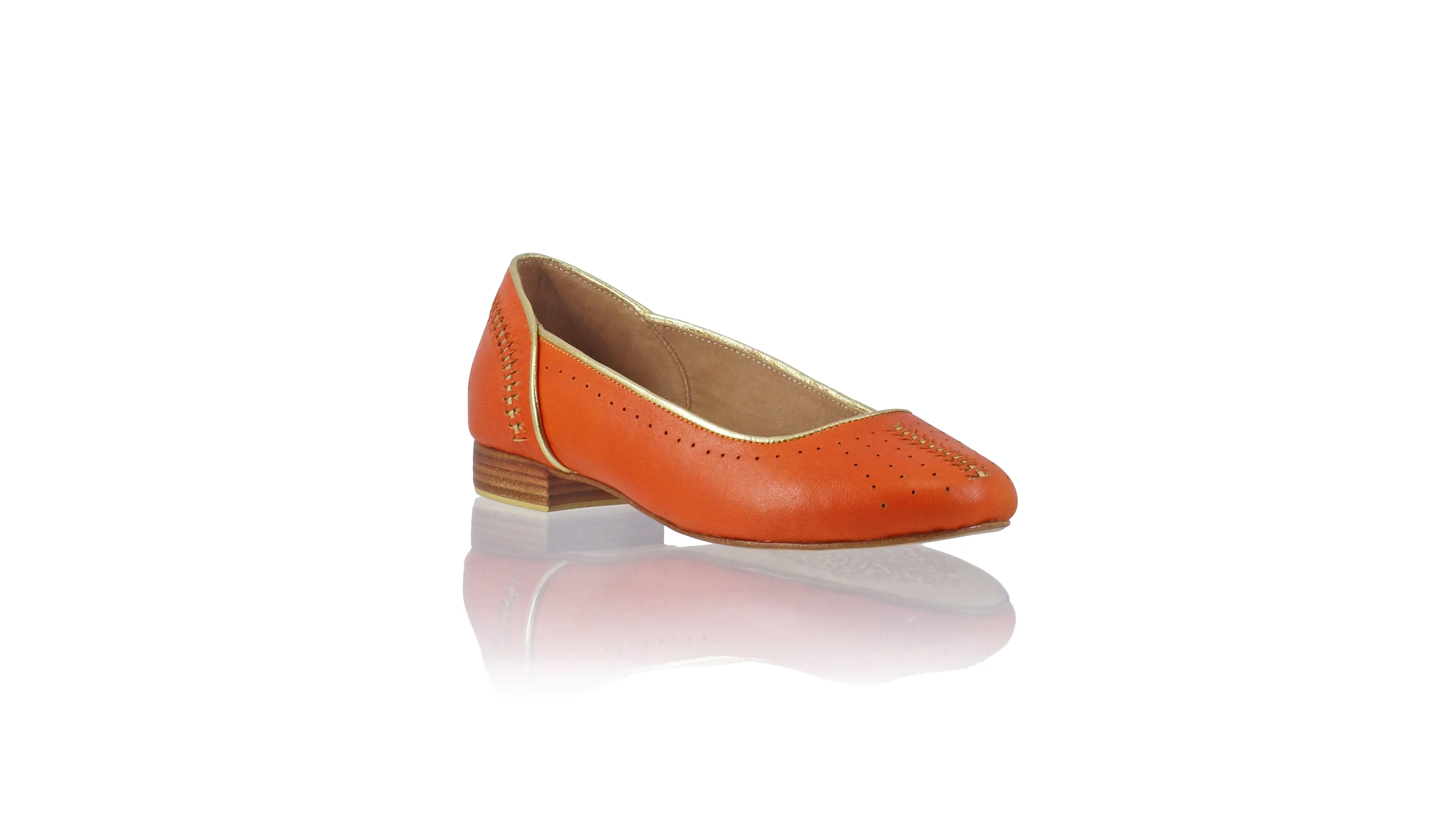 Donna 20mm Ballet - Orange & Or