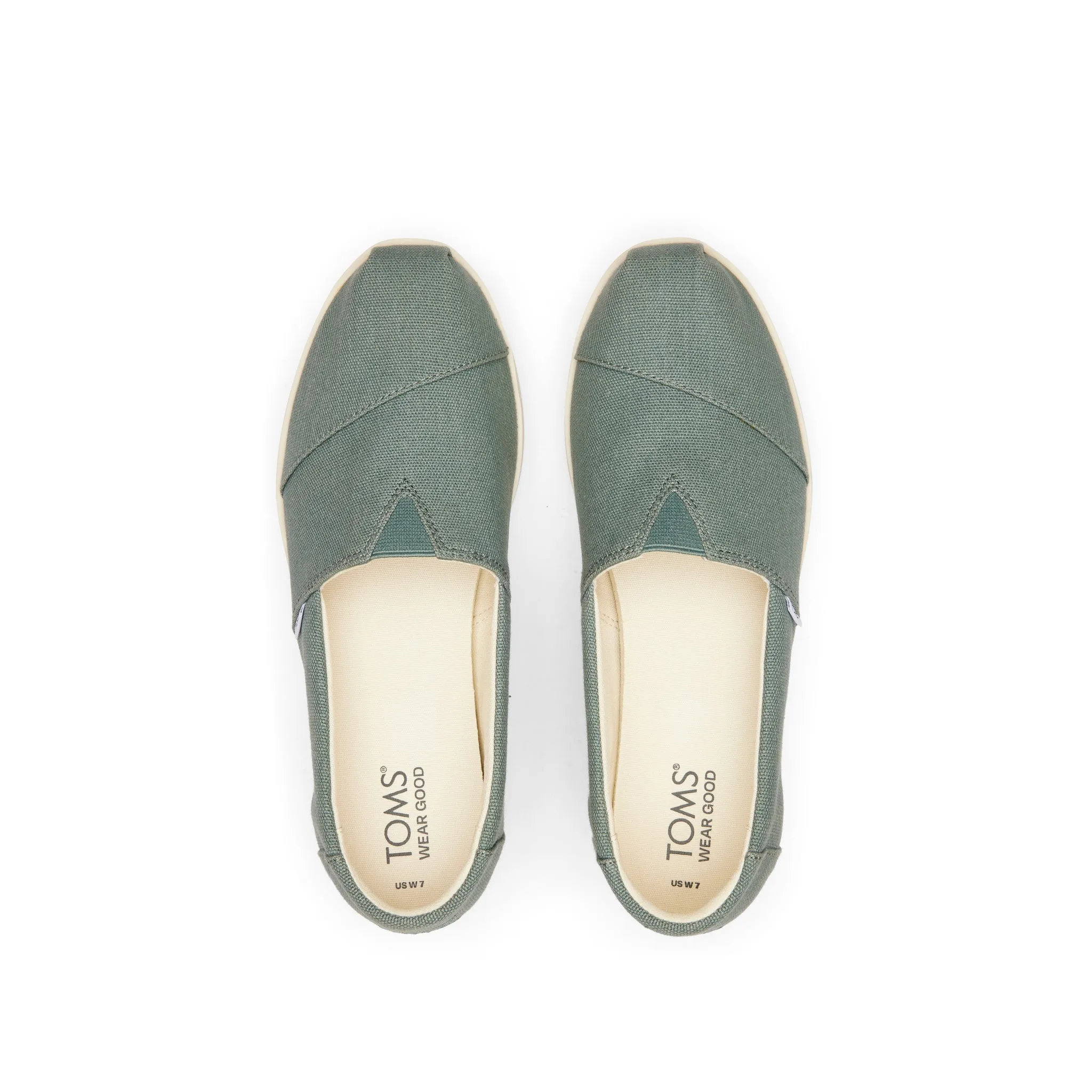 Alpargata Écologique Vert Modèle Midform Espadrille