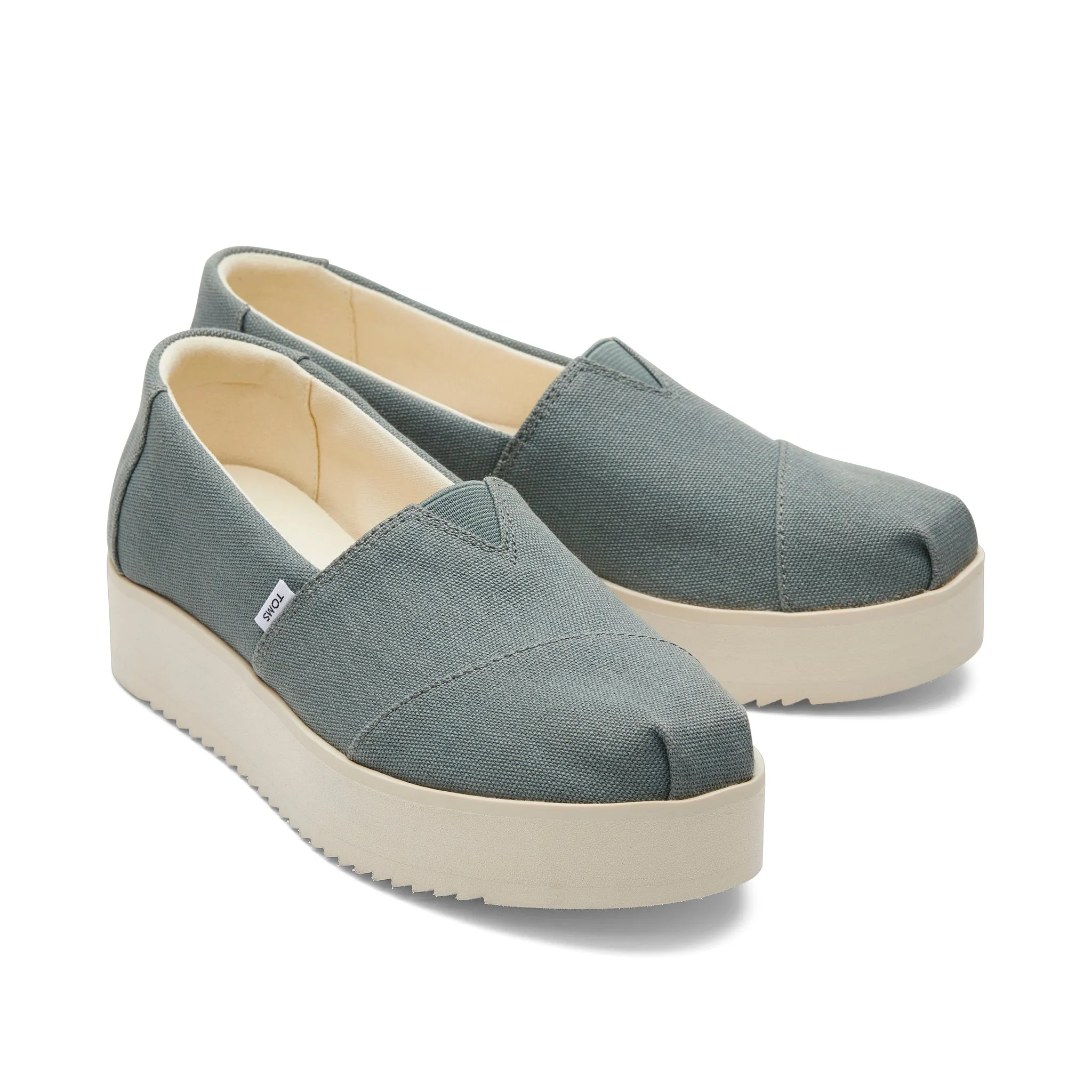 Alpargata Écologique Vert Modèle Midform Espadrille