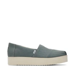 Alpargata Écologique Vert Modèle Midform Espadrille