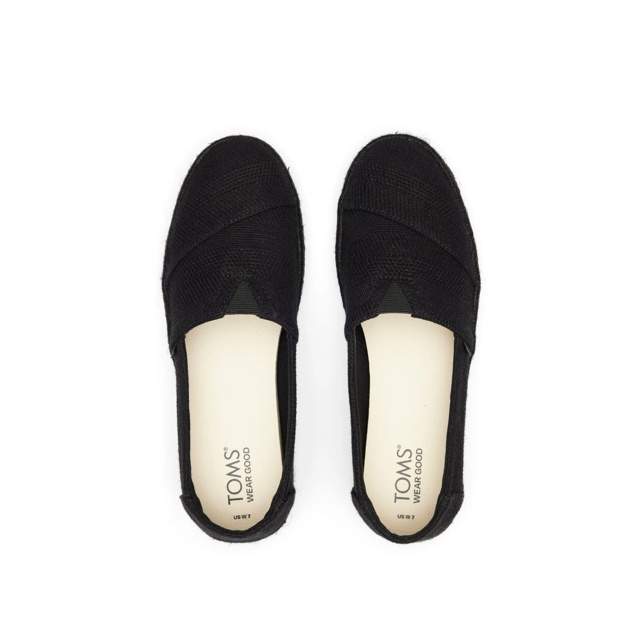 Alpargata Écologique en Corde 2.0 Noir Lin Espadrille pour Confort et Style